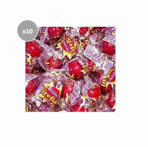 Atomic Fireball Hot Cinnamon Candy – 10 balls